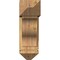 Ekena Millwork Funston Arts and Crafts Rough Sawn Bracket w/ Offset Brace, Western Red Cedar, 8"W x 20"D x 24"H BKT0806X20X24FST03RWR - alternate 4